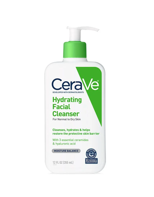 ژل شوینده آبرسان صورت پوست نرمال تا خشک سراوی