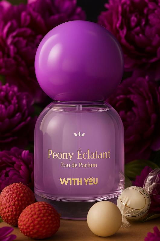 مینی پرفیوم ویت یو رایحه peony eclatant