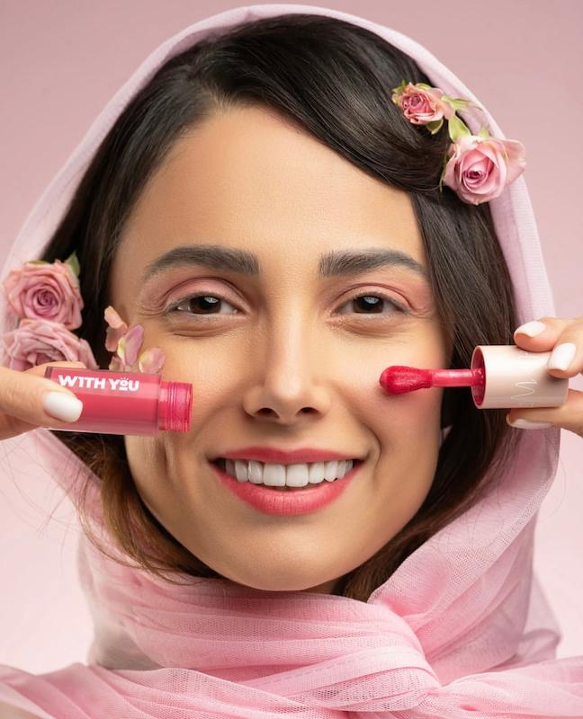 تینت کرمی لب و صورت ویت یو petal