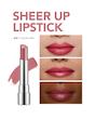 رژلب جامد براق sheer up فلورمار کد 010 thulian pink