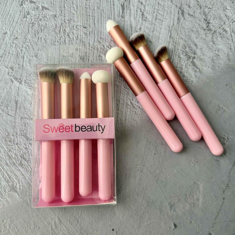 ست براش آرایشی 4 تکه سوئیت بیوتی Sweet Beauty