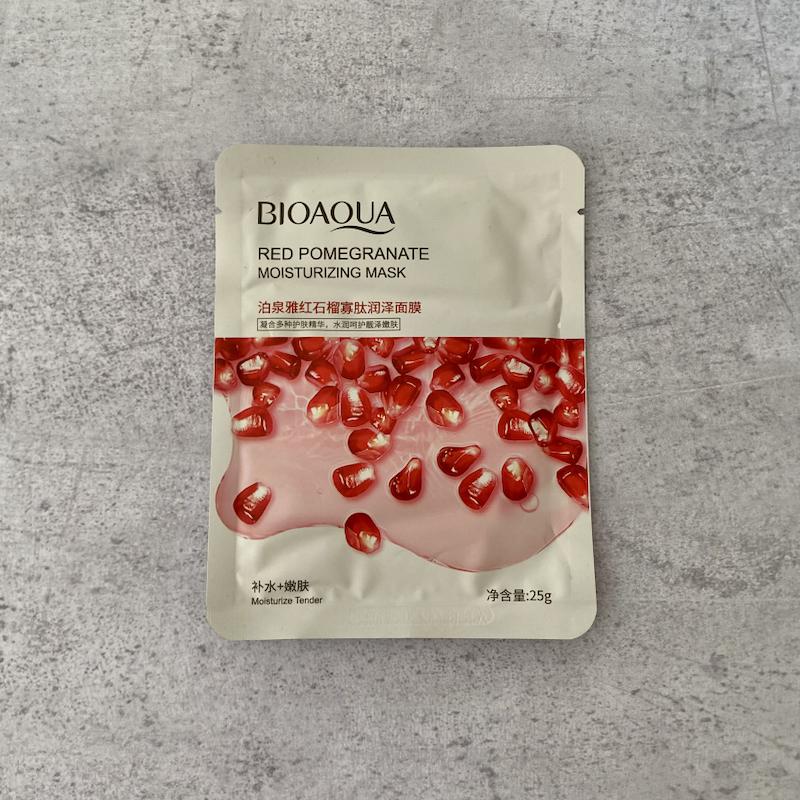 ماسک ورقه ای صورت مدل انار بیوآکوا Bioaqua