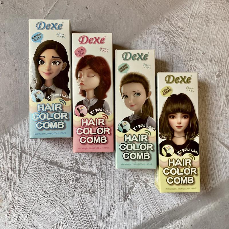 شامپو رنگ مو دکسی Dexe