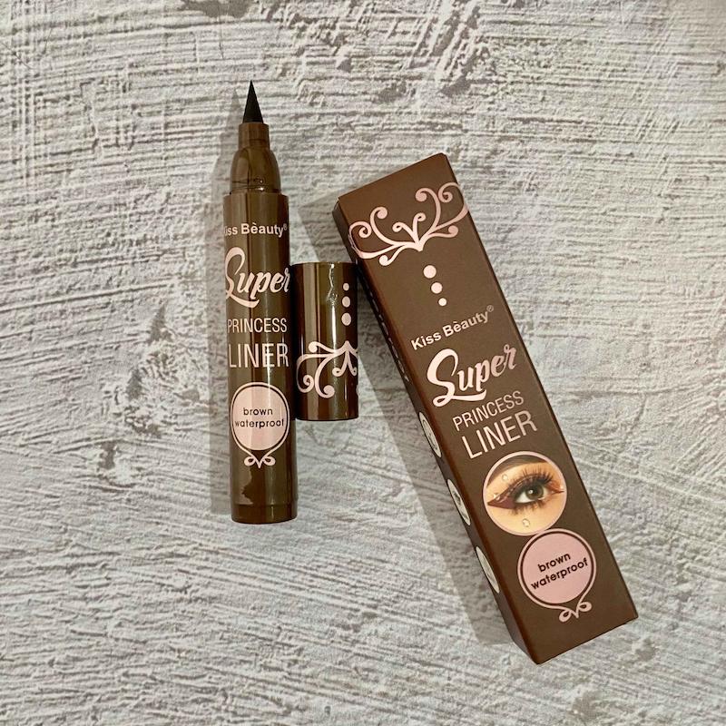 خط چشم قهوه ای ماژیکی Kiss Beauty