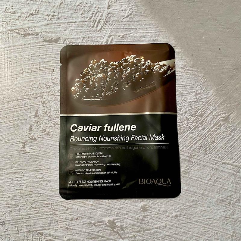 ماسک ورقه ای صورت مدل خاویار بیوآکوا Bioauqa