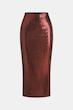دامن burgundy 