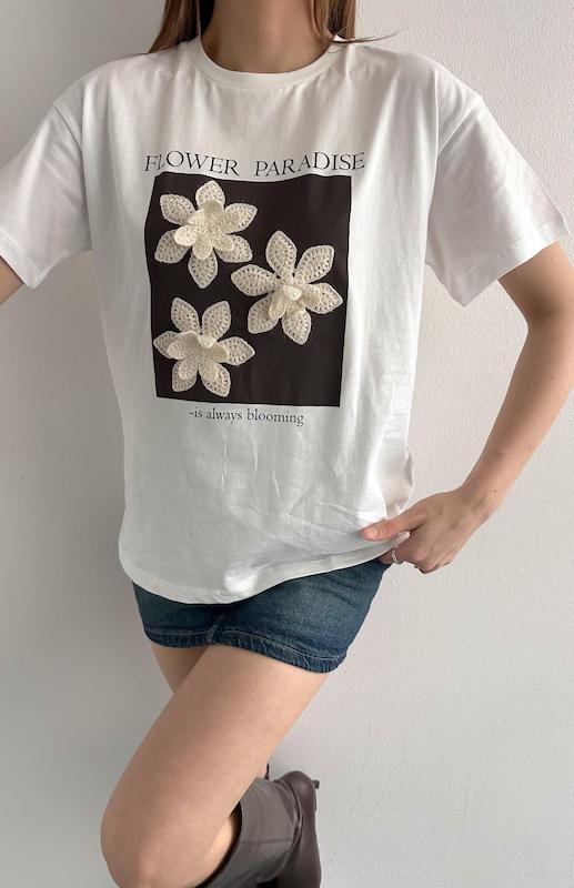 تیشرت Flowers🤎