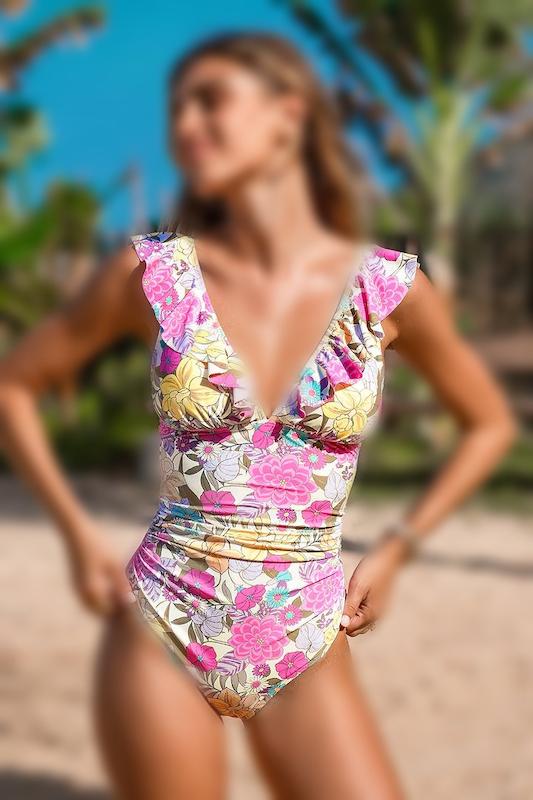 مونوکینی فلورال