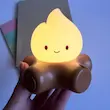 چراغ خواب هیزمی تک شعله 