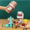 ظرف اوت‌میل و سالاد سه‌ بخشی