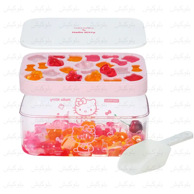 قالب یخ و آیسی کیوب هلوکیتی | Hello Kitty Yoghurt & Ice Cube Tray بلوکیش