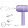 همزن شارژی بی‌سیم ۲ سر آشپزخانه بنفش | Wireless Hand Mixer بلوکیش
