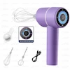 همزن شارژی بی‌سیم ۲ سر آشپزخانه بنفش | Wireless Hand Mixer بلوکیش