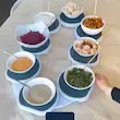 سینی گردان پذیرایی لوکس و ماژولار 8 تایی | Rotating Family Serving Tray