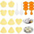 پک حرفه ای قالب‌ و توپک کن برنج و کوفته 6 عددی | Rice Ball Maker بلوکیش