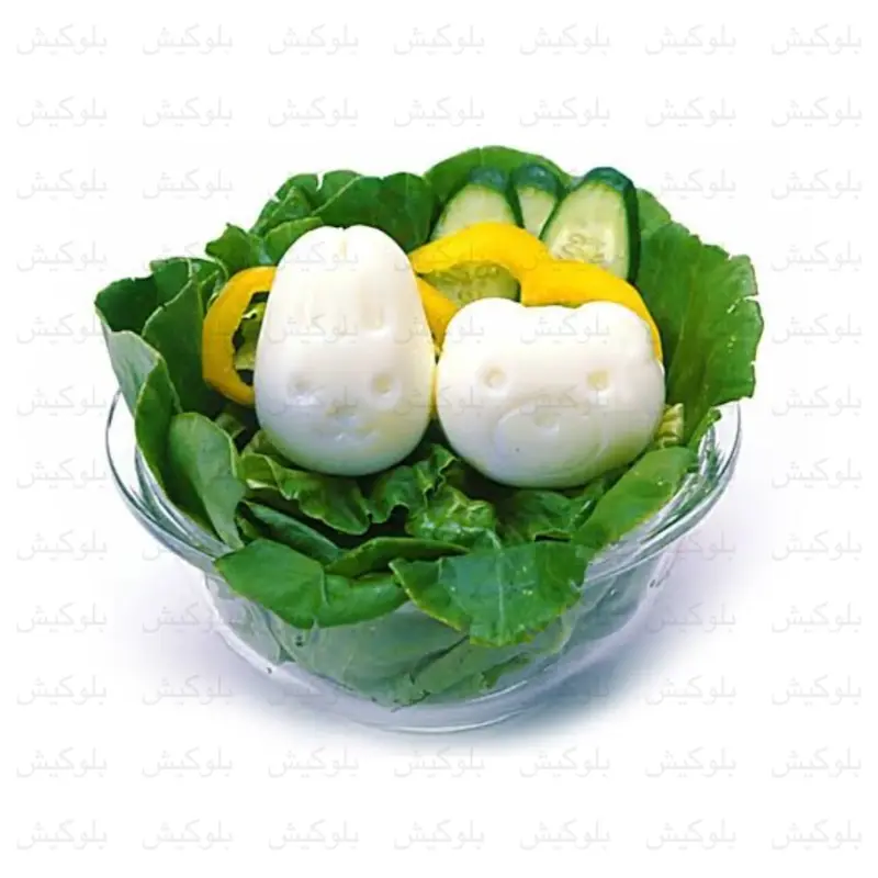  قالب فانتزی برنج و تخم‌مرغ Rice & Egg Mold (طرح‌های عروسکی، قلب و ستاره)
