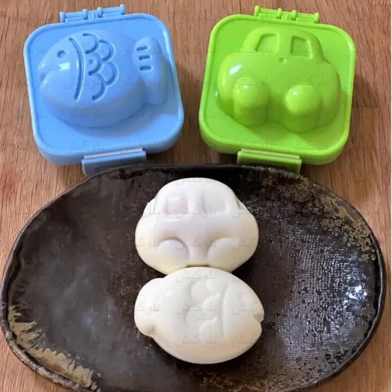  قالب فانتزی برنج و تخم‌مرغ Rice & Egg Mold (طرح‌های عروسکی، قلب و ستاره)