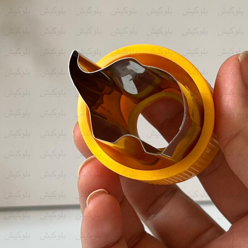 کاتر میوه و شیرینی استیل ۳۰۴ محافظ‌دار طرح فیل