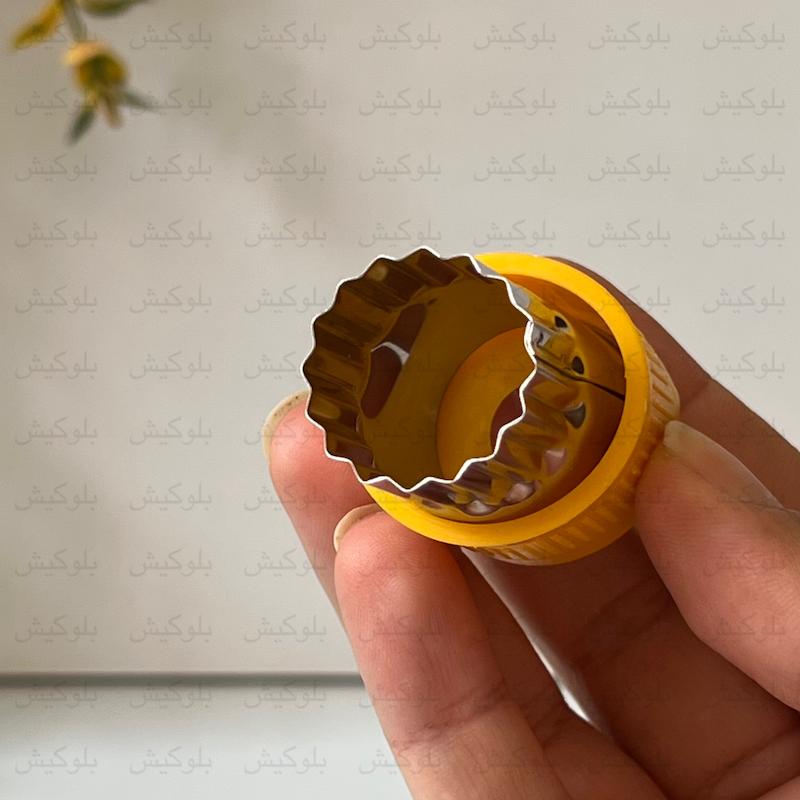 کاتر میوه و شیرینی استیل ۳۰۴ محافظ‌دار طرح ستاره بزرگ
