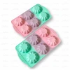 قالب سیلیکونی ۶ خانه طرح گل برای پخت کاپ کیک و مافین