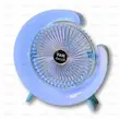 فن رومیزی شارژی آباژوردار مدل Colorful Desktop Fan 