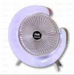 فن رومیزی شارژی آباژوردار مدل Colorful Desktop Fan 
