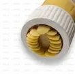 خروج رشته پاستا خانگی از قالب رشته‌ساز شارژی با زاویه بالا