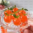 قالب دوتکه ۳۳ تایی با ژله پرتقالی تزیین‌شده، مناسب سرو ژله، پوره میوه و یخ