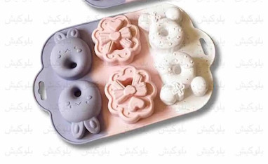طرز تهیه دونات پاپیونی با قالب سیلیکونی فانتزی