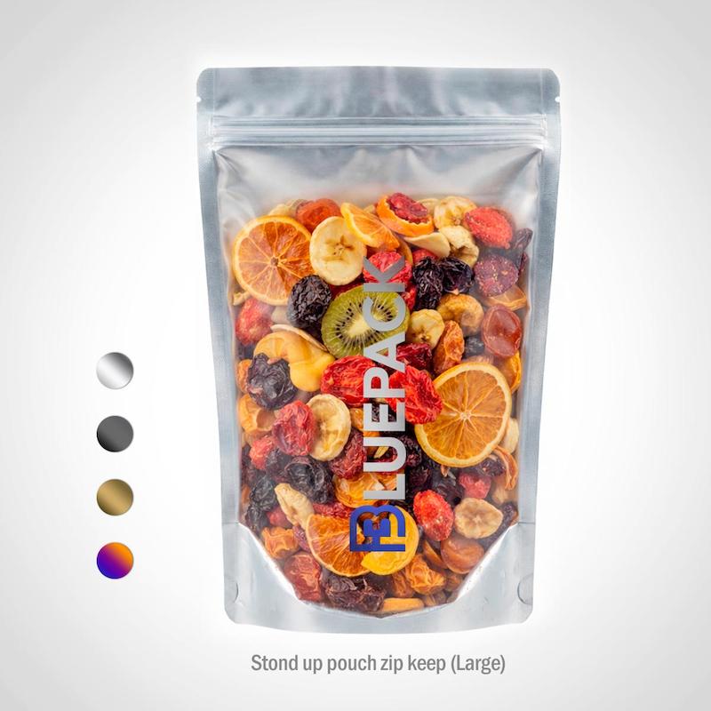 پاکت استند آپ با زیپ کیپ در سایز های محتلف