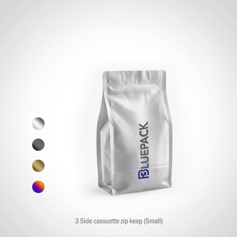 پاکت سه طرف کاست استند آپ در سایز های مختف