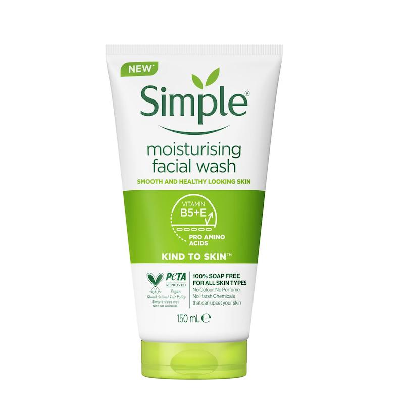 ژل شستشو صورت آبرسان سیمپل