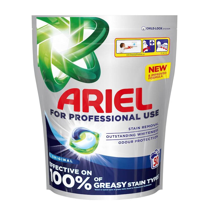 قرص ماشین لباسشویی آریل Ariel مدل Original بسته 50 عددی