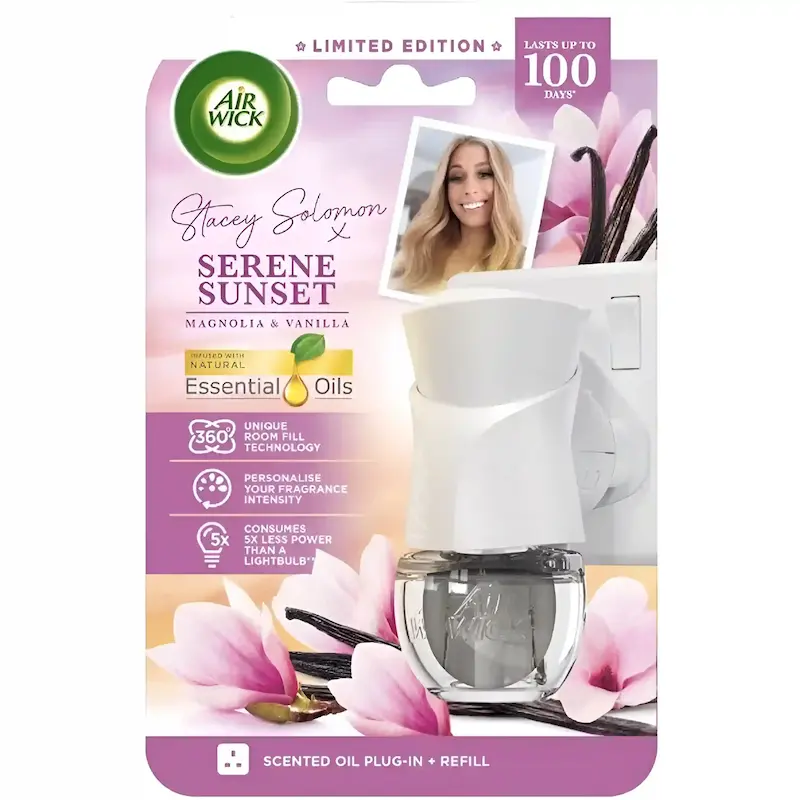 دستگاه خوشبوکننده برقی ایر ویک با رایحه مگنولیا و وانیل