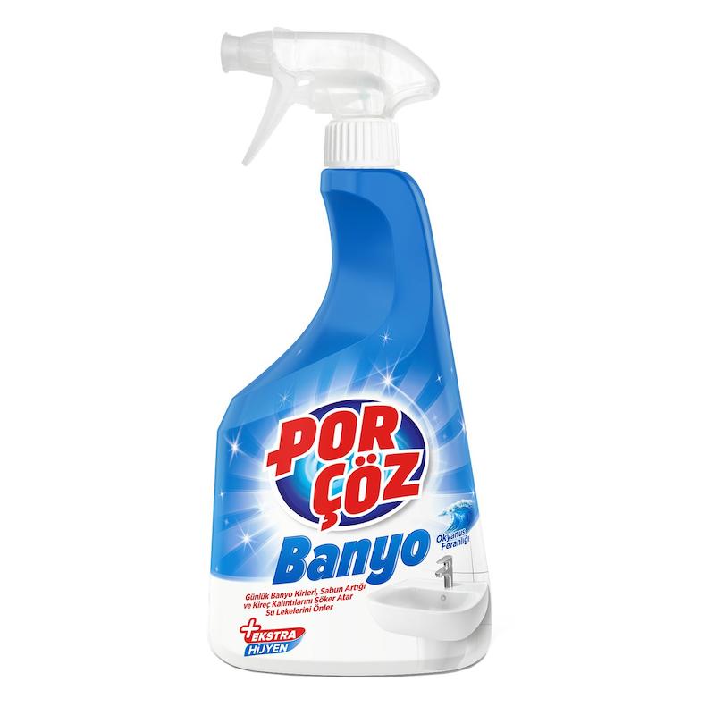 اسپری تمیز کننده سطوح سرویس بهداشتی Banyo پورچوز Porçöz