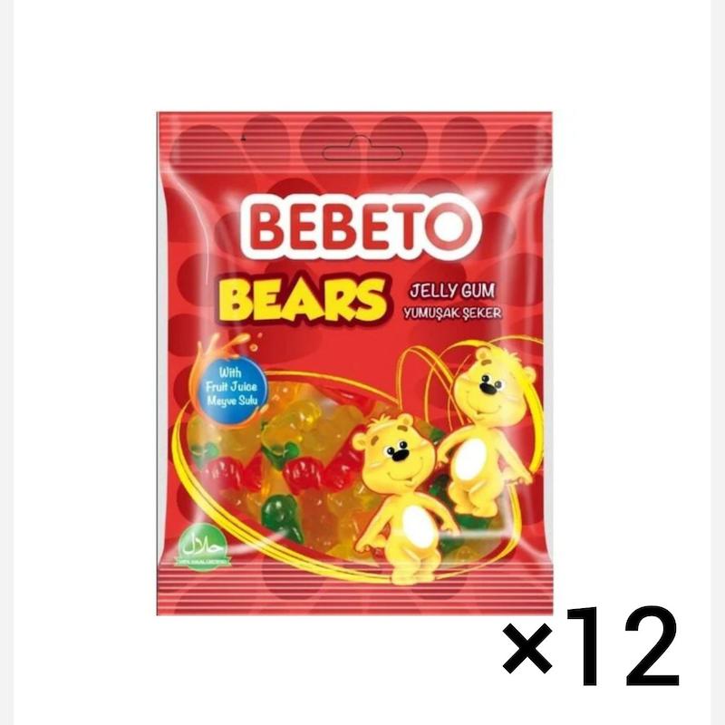 پاستیل ببتو خرسی باکس 12 عددی bebeto