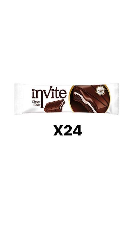 کیک شکلاتی invite اینوایت 24عددی 