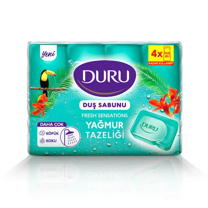 صابون دورو 4 عددی رایحه باران 600 گرمی