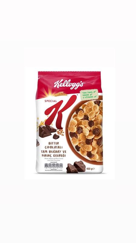 غلات صبحانه کا اسپشیال طعم شکلاتی 400 گرم Kelloggs k special