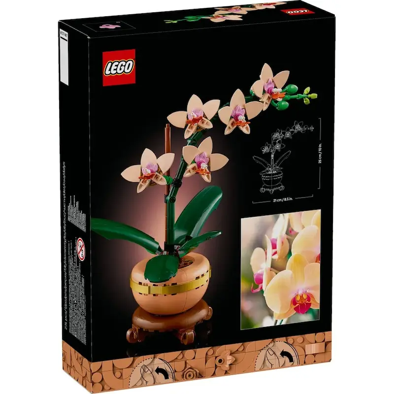 LEGO The Botanical Collection Mini Orchid 10343 لگو بوتانیکال ارکیده مینیاتوری
