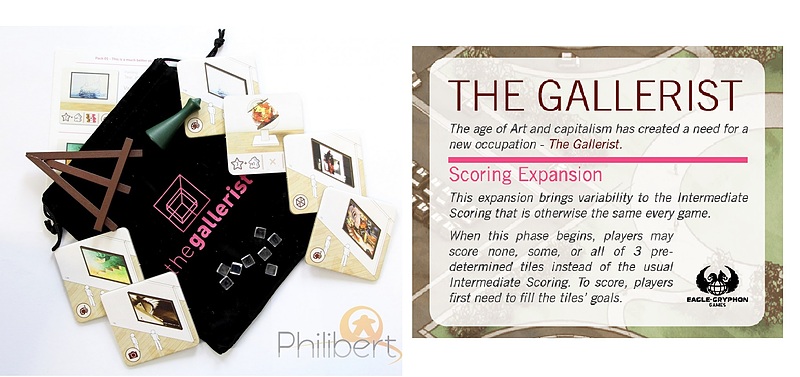 The Gallerist_Upgrade pack & Scoring Expansion