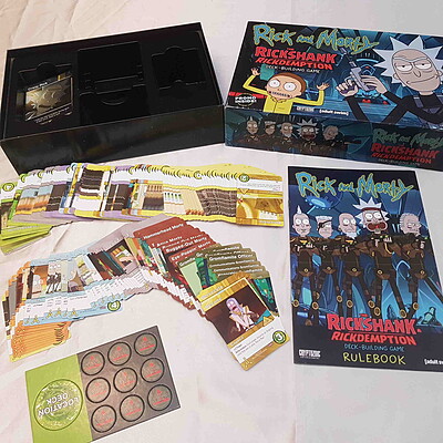 Rick and Morty the rickshank deck building game