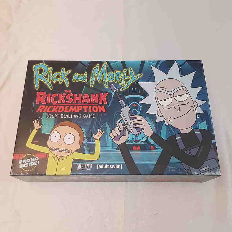 Rick and Morty the rickshank deck building game