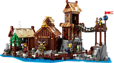 LEGO Ideas Viking Village 21343  لگو جزیره دهکده وایکینگ ها