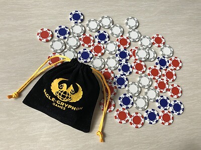 EGG Chip Set (100 Poker Chips)