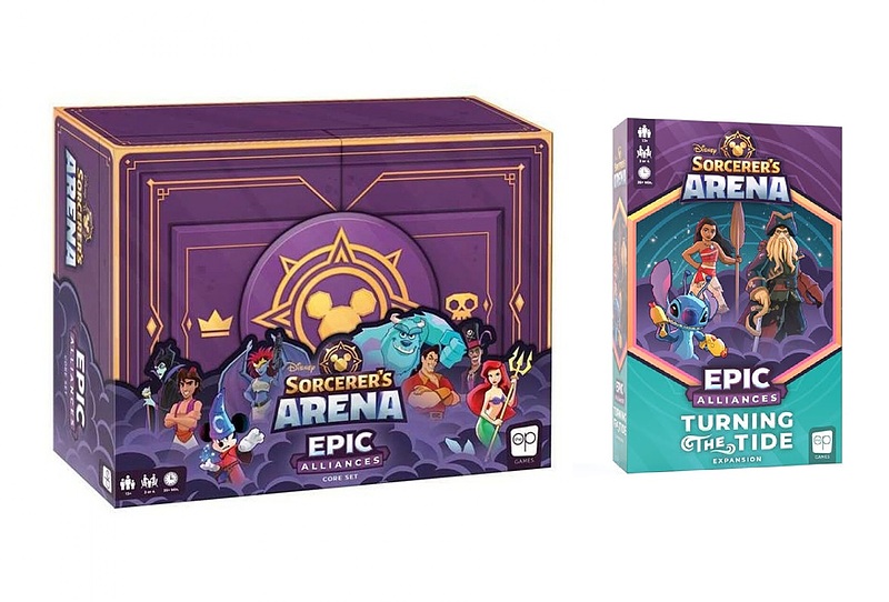 Disney Sorcerer's Arena: Epic Alliances Core Set + Turning the Tide expantion