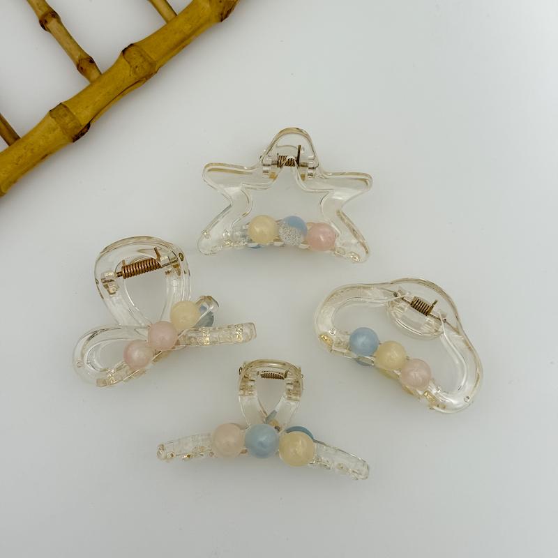 کلیپس مروارید رنگی