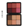 پالت کانتور و رژگونه چرب فیوچر میکاپ FUTUER MAKEUP Contour/Blusher Cream Palette FU103