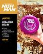 ژل واکس مو نیشمن NISHMAN GEL WAX FRESH LOOK B4
