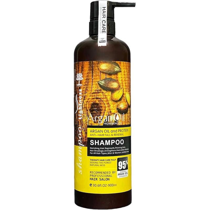 شامپو لایتنس آرگان | Lightness Argan Shampoo – ترمیم‌کننده، تقویت‌کننده و نرم‌کننده مو